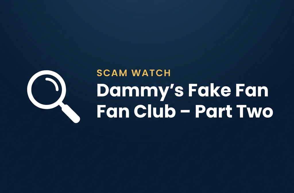Dammy’s Fake Fan Club – Part Two