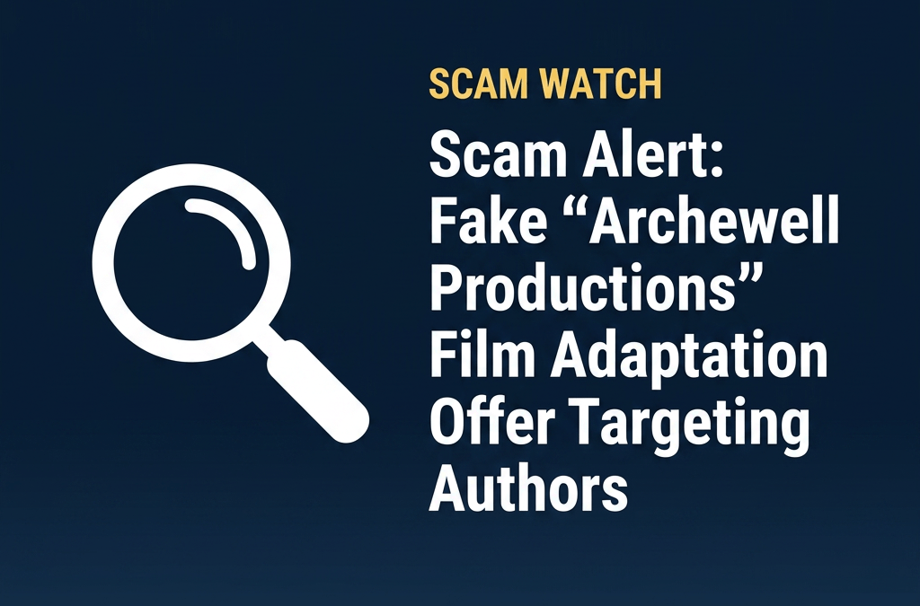 Fake “Archewell Productions” Film Adaptation Offer Targeting Authors