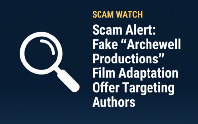 Fake “Archewell Productions” Film Adaptation Offer Targeting Authors
