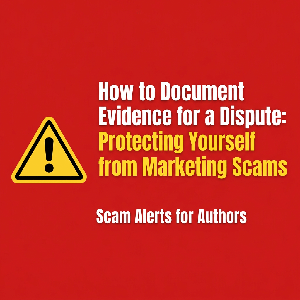 How to Document Evidence for a Dispute: Protecting Yourself from Marketing Scams How to document evidence square