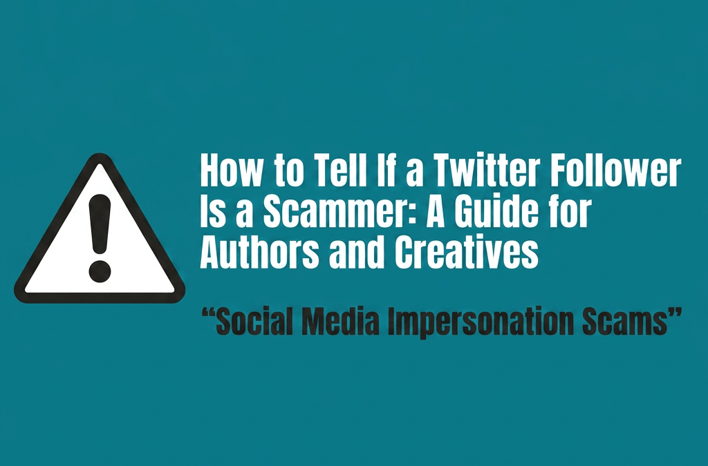 How to Tell If a Twitter Follower Is a Scammer: A Guide for Authors and Creatives