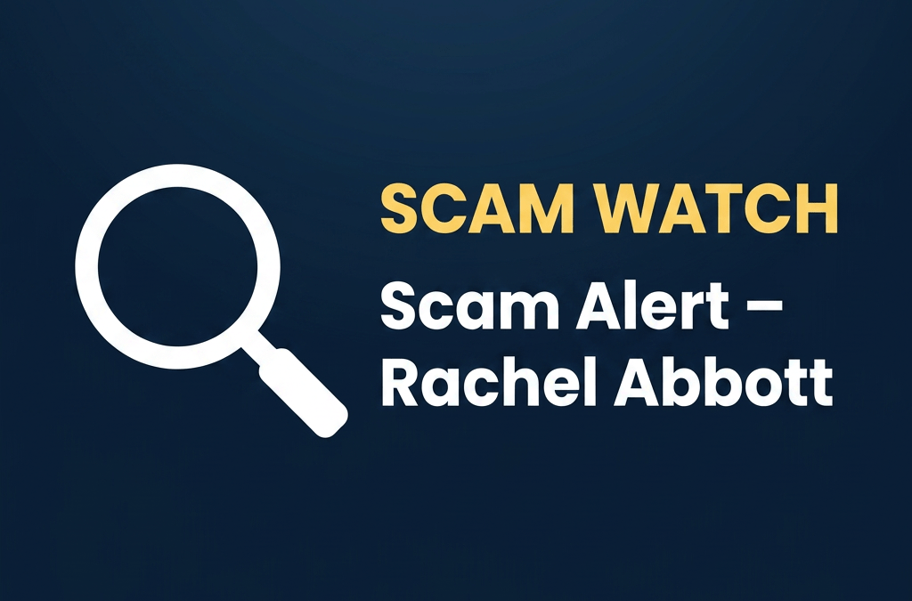 Scam Alert – Rachel Abbott