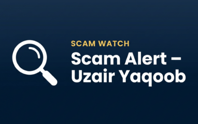Uzair Yaqoob – Scam Assessment
