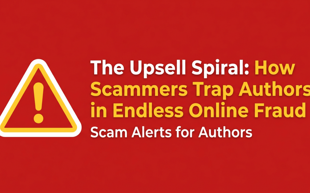 The Upsell Spiral: How Scammers Trap Authors in Endless Online Fraud
