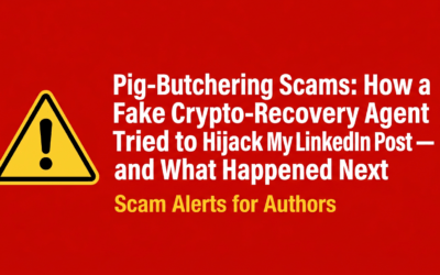 How a Fake Crypto Recovery Agent Tried to Hijack My LinkedIn Post — and What Happened Next