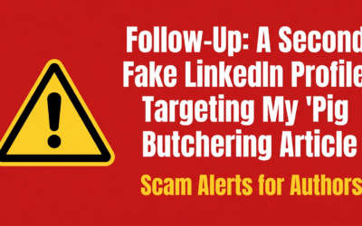 Follow Up: A Second Fake LinkedIn Profile Targeting My Pig Butchering Article