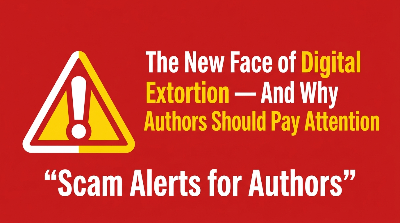Loan-App Scams: The New Face of Digital Extortion — And Why Authors Should Pay Attention Loan App Scams blog header