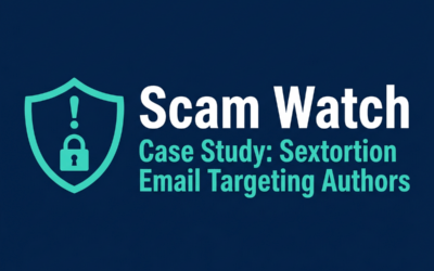 Case Study: Sextortion Email Targeting Authors