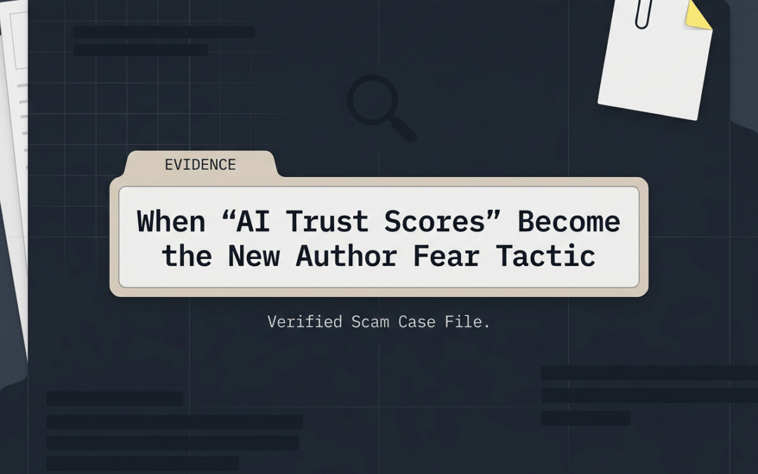 Case Study: When “AI Trust Scores” Become the New Author Fear Tactic