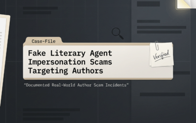 Case Study – Beware the Fake Literary Agent: Protecting Your Manuscript from Impersonators