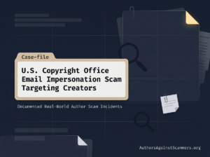 US Copyright Office Scams Header