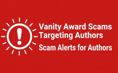 Scam Watch: Vanity Award Scams Targeting Authors