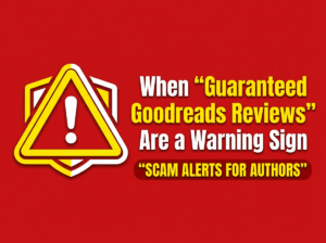 When Guaranteed Goodreads Reviews Are a Warning Sign Blog Header